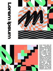 Maximalist Modern Trends  Poster Design