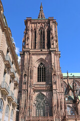 Strasbourg Cathedral in France	