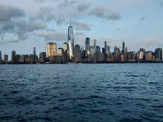 Obraz premium city skyline