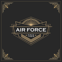 Classic vintage frame for labels, banner and other design. Suitable for whiskey, beer and premium product.