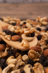 nuts and dried fruit