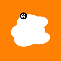 text box. speech box. talk box. quote box