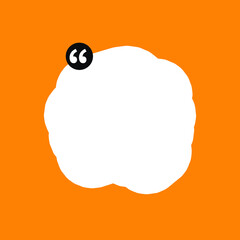 text box. speech box. talk box. quote box