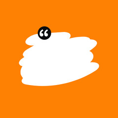 text box. speech box. talk box. quote box