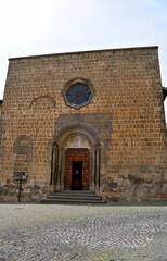 church of san marco was built in the fourteenth century Tuscania Lazio Italy