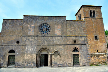 church of santa maria della rosa Tuscania Lazio Italy