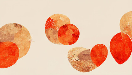 abstract textured boho minimalist chic watercolor painted background
