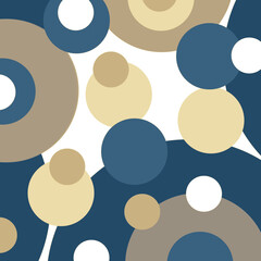 seamless background with circles