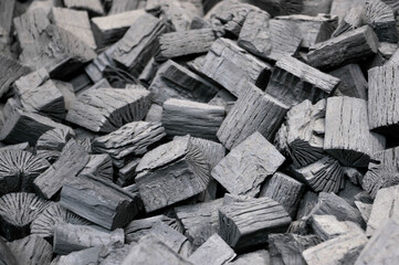 Wood Coal Background 