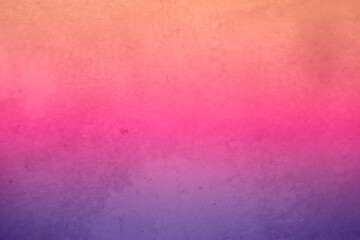 Bright sunset color background with abstract pattern. Purple, hot pink and orange