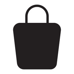 shopping bag glyph icon