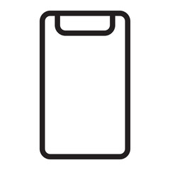 smartphone line icon