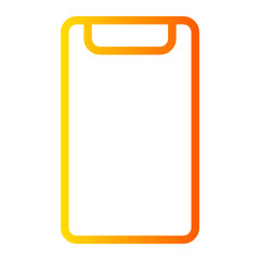 smartphone gradient icon