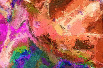 Abstract beautiful colorful texture geometry