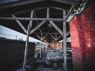 truck in the factory