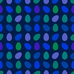 Spring seamless Easter coloured eggs pattern for wrapping paper and notebooks and kids and hobbies and clothes print