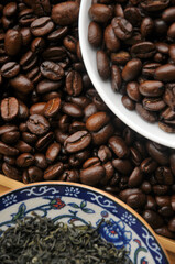 Coffee Beans and cup
