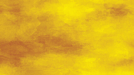 Yellow watercolors paintings abstract background. Abstract yellow grunge texture