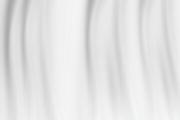 Fototapeta premium white cloth background abstract with soft waves