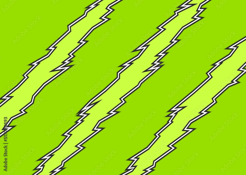 Poster abstract background with claw scratch texture