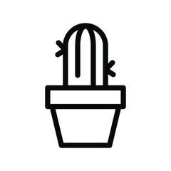Obraz premium Illustration Vector Graphic of Plant Pot icon template