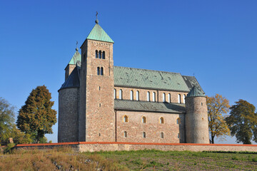 Fototapeta premium Collegiate Church of St. Mary and St. Alexius. Tum, Lodzkie Voivodeship, Poland