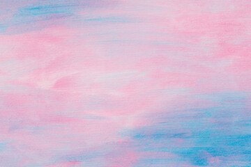 blue and pink painted watercolor paper background texture