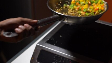 yami yami pasta preparing wide view