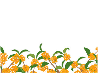 金木犀のフレーム⑧下部