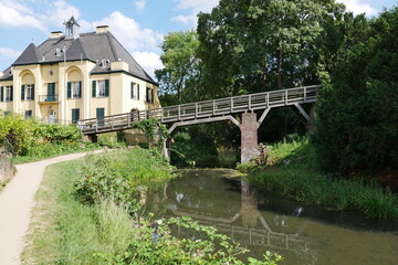 Fototapeta na wymiar Wasserburg Linn bei Krefeld