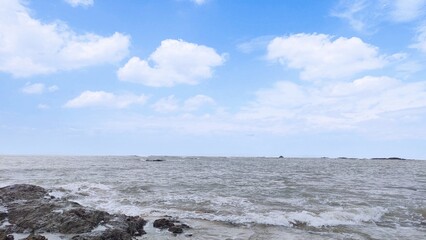 Photo of sea and beautiful sky