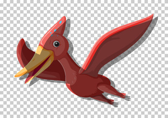 Cute pteranodon dinosaur isolated © blueringmedia