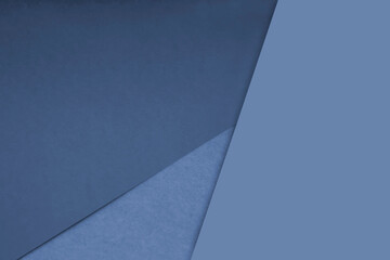 Dark and light, Plain and Textured Shades of blue papers background lines intersecting to form a...