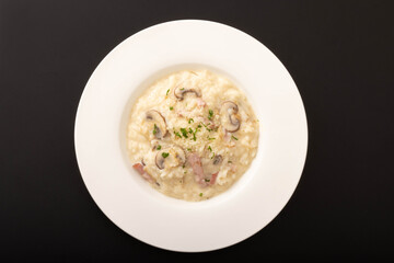 きのこチーズリゾット