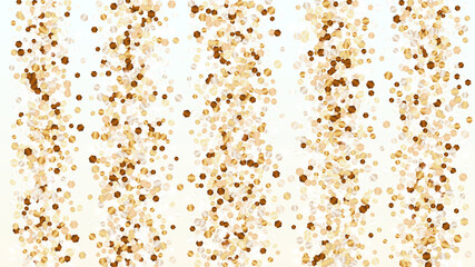 Glamour Background with Confetti of Glitter Particles. Sparkle Lights Texture. Party pattern.