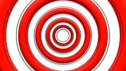 Colored cartoon circles.with cute style.
Color: red circle/spiral.