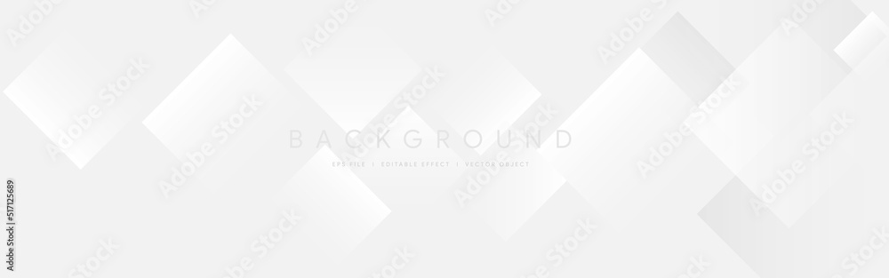 Poster abstract technology light white horizontal silver square shape dynamic concept background with sport
