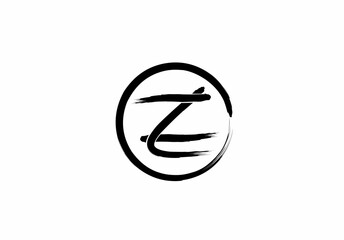 Lz zl enzo Zen logo - obrazy, fototapety, plakaty