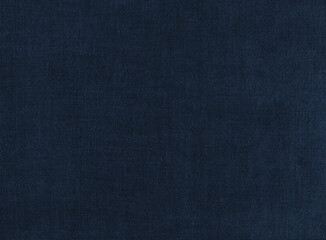背景用の紺色のベロアの布のテクスチャ