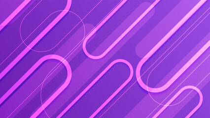 Gradient purple line background with overlay design