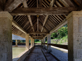 Lavoir des fontaines - Carantan les Maris manche (50) - construit en 1784