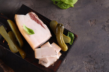 natural organic lard with spices