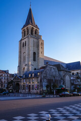 Fototapeta na wymiar サン・ジェルマン・デ・プレ教会（パリ）　Saint-Germain-des-Prés