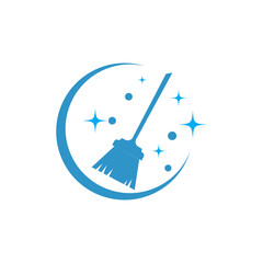 cleaning clean service logo icon vector template