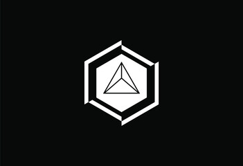 Triangle symbol, vector