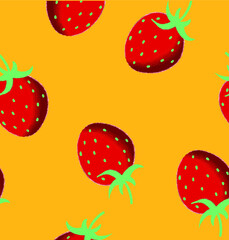 strawberry pattern
