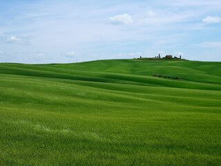 Views of beautiful Tuscany in Italy.