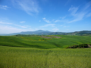Views of beautiful Tuscany in Italy.