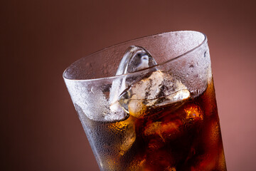 アイスコーヒーのクローズアップ