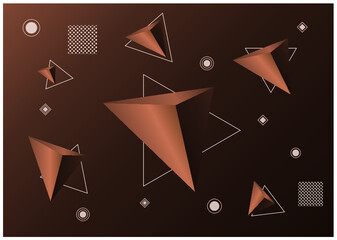 幾何学模様の背景